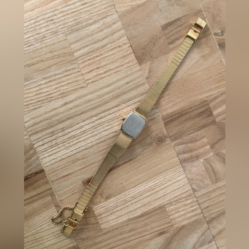 Wittnauer Longines Diamond Rare Vintage Ladies Watch Gold Bracelet Case Dial - Picture 12 of 16